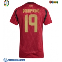 Fotballdrakt Dame Belgia Johan Bakayoko #19 Hjemmedrakt EM 2024 Kortermet